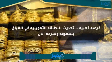 فرصة ذهبية .. تحديث البطاقة التموينية في العراق بسهولة وسرعة الآن